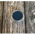 MIKROGRANULKI MIKROKULKI SZKLANE 0,6-0,8mm - ciemny niebieski metalizowany