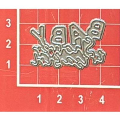WYPRZEDAŻ (1047) NAPIS BABY