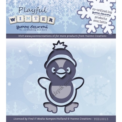 YVONNE CREATIONS - PLAYFUL WINTER - PINGWIN