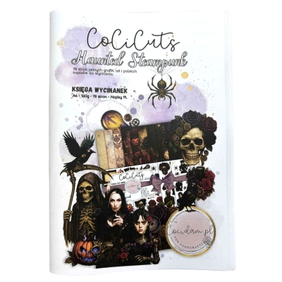 KSIĘGA WYCINANEK - HAUNTED STEAMPUNK - 78 STRON