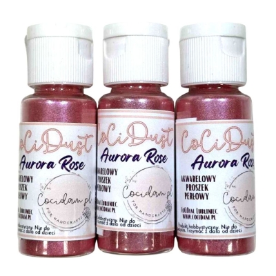 AKWARELOWY PROSZEK PERŁOWY - AURORA ROSE - 20ml