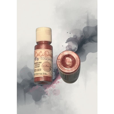 AKWARELOWY PROSZEK PERŁOWY - RÓŻ TOSIAKOWO - 20ml