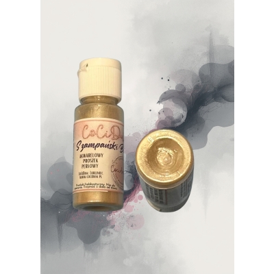 AKWARELOWY PROSZEK PERŁOWY - SZAMPAŃSKI BLASK - 20ml