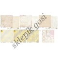 Romantic Day & Gold - Zestaw papierów scrapbookingowych 30,5x30,5cm