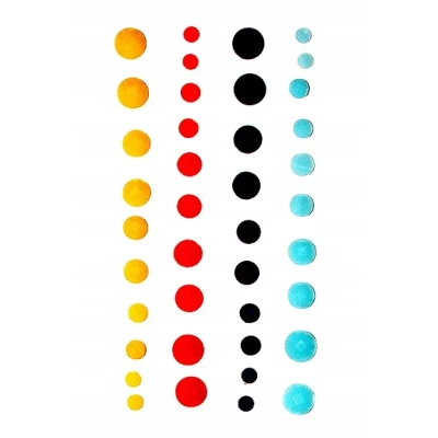 DP CRAFT KRYSZTAŁKI SAMOPRZYLEPNE - 40 szt.