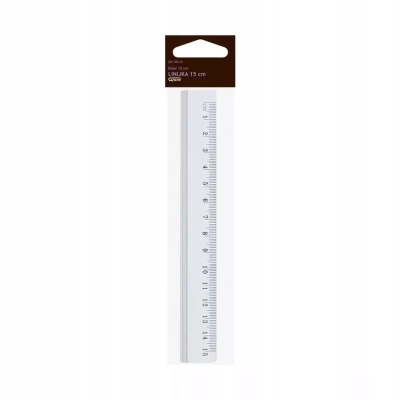 LINIJKA ALUMINIOWA 15 cm