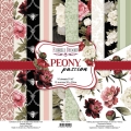 Zestaw papierów do scrapbookingu - PEONY PASSION