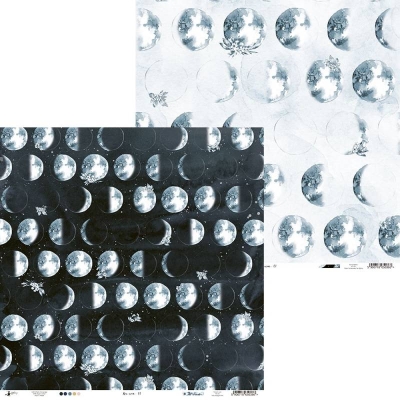 13 piątek - New moon 01, 12" x 12"