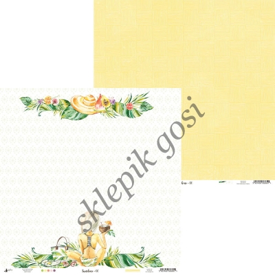 13 piątek - Bloczek papierów Sunshine, 6x6