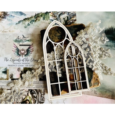 The Legends of the Dragons - Legendy smoków - OKNO ŚREDNIE 8,5X20,5 cm AA-CH-LOD-02