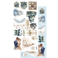 DODATKI DO WYCINANIA # 50 In shades of blue/ W odcieniach niebieskiego AA-ISB-10 6X12