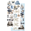 DODATKI DO WYCINANIA # 50 In shades of blue/ W odcieniach niebieskiego AA-ISB-10 6X12