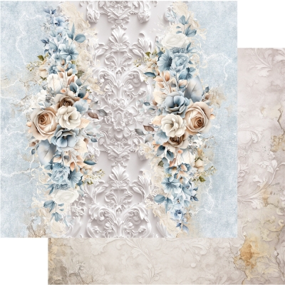 ZESTAW # 50 In shades of blue/ W odcieniach niebieskiego AA-ISB-07 12X12