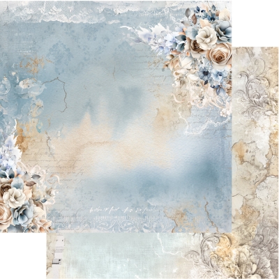 KARTA 03 - # 50 IN SHADES OF BLUE / W ODCIENIACH NIEBIESKIEGO 12'x12'
