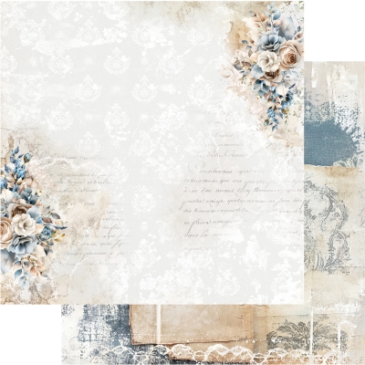 ZESTAW # 50 In shades of blue/ W odcieniach niebieskiego AA-ISB-07 12X12