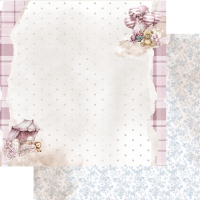 # 53 THE BABY - The Baby Zestaw papierów do scrapbookingu 12x12 AA-BABY-07