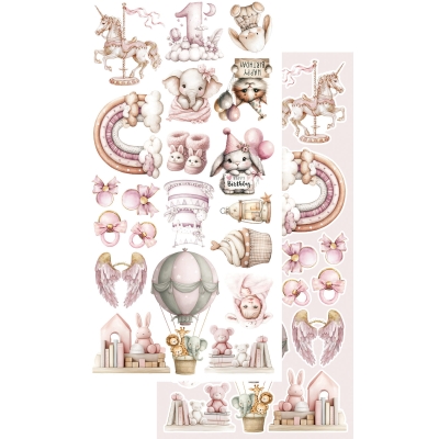 # 53 THE BABY - The Baby BOY Zestaw dodatku do scrapbookingu 6x12 AA-BABY-11