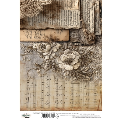 IN SILENCE / W CISZY - PAPIER RYŻOWY A4 - AA-IS-RP-02