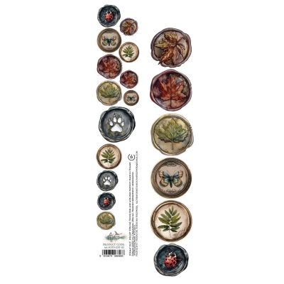 # 55 FRIENDS OF THE FOREST / PRZYJACIELE LASU - PASEK Z DODATKAMI - AA-FOTF-EXT-03