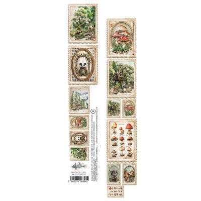 # 55 FRIENDS OF THE FOREST / PRZYJACIELE LASU - PASEK Z DODATKAMI - AA-FOTF-EXT-02