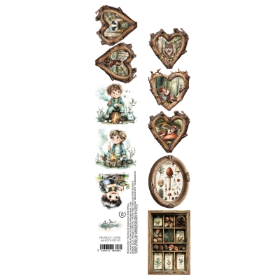 # 55 FRIENDS OF THE FOREST / PRZYJACIELE LASU - PASEK Z DODATKAMI - AA-FOTF-EXT-05