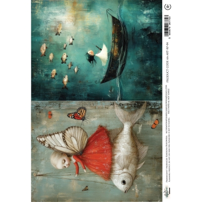 # 56 ART - AA-ART-RP-04 PAPIER RYŻOWY/ RICE PAPER 04