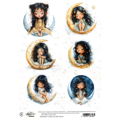 # 56 ART - AA-ART-RP-07 PAPIER RYŻOWY/ RICE PAPER 07