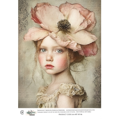 # 56 ART - AA-ART-RP-06 PAPIER RYŻOWY/ RICE PAPER 06