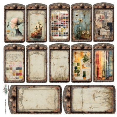 # 56 ART - AA-ART-FABRIC-03 Materiał- DODATKI DO SAMODZIELNEGO WYCIĘCIA 12X12''