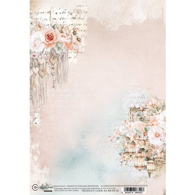 # 57 ROMANTIC BOHO - PAPIER RYŻOWY/ RICE PAPER 02