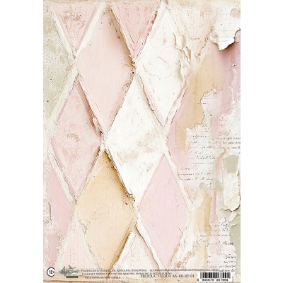 # 57 ROMANTIC BOHO - PAPIER RYŻOWY/ RICE PAPER 01