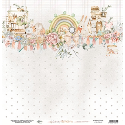 CUTE BABY - 01 - DWUSTRONNY PAPIER 30,5X30,5CM