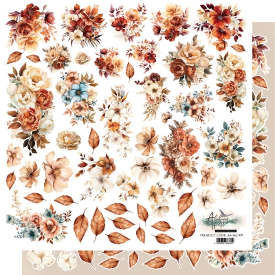 IN AUTUMN COLORS - PAPIER DO SAMODZIELNEGO WYCINANIA