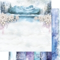 ZESTAW PAPIERÓW ŚREDNI - MAGIC OF THE NORTHERN LIGHTS / MAGIA ZORZY POLARNEJ - AA-MOTNL- 08 - 8''X8''