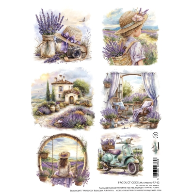 AA-SPRING-RP-12 - PAPIER RYŻOWY