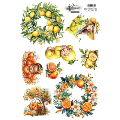 Papier ryżowy My Little Baby A4 AA-MLB-RP-03