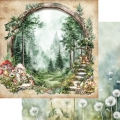 ZESTAW PAPIERÓW 8x8''- THE WORLD OF FAIRIES / Świat Wróżek