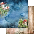 ZESTAW PAPIERÓW 8x8''- THE WORLD OF FAIRIES / Świat Wróżek