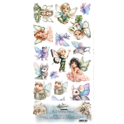DODATKI DO SAMODZIELNEGO WYCINANIA - THE WORLD OF FAIRIES / Świat Wróżek