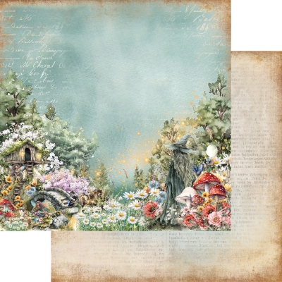ZESTAW PAPIERÓW 8x8''- THE WORLD OF FAIRIES / Świat Wróżek