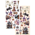 TRICK OR TREAT - Happy Halloween - DODATKI DO WYCINANIA - 6X12''