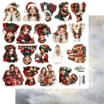 WONDERFUL CHRISTMAS TIME / CUDOWNY CZAS BOŻEGO NARODZENIA - AA-WTC - 14 - 12 X12''