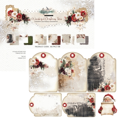 WONDERFUL CHRISTMAS TIME / CUDOWNY CZAS BOŻEGO NARODZENIA - AA-WTC - 08 - 8X8''