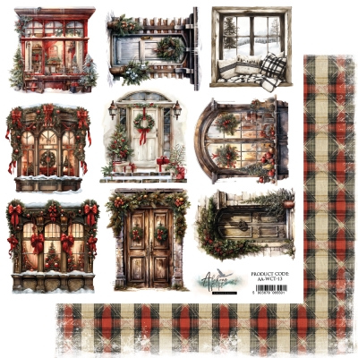 WONDERFUL CHRISTMAS TIME / CUDOWNY CZAS BOŻEGO NARODZENIA - AA-WTC - 13 - 12 X12''