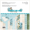 DEAR DIARY - FORGET-ME-NOT ZESTAW GŁÓWNY - ZESTAW PAPIERÓW DO SCRAPBOOKINGU 30X30CM - LEMONCRAFT