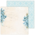 DEAR DIARY - FORGET-ME-NOT ZESTAW GŁÓWNY - ZESTAW PAPIERÓW DO SCRAPBOOKINGU 30X30CM - LEMONCRAFT