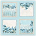 DEAR DIARY - FORGET-ME-NOT MAŁY ZESTAW - BLOCZEK PAPIERÓW DO SCRAPBOOKINGU 20,3X20.3CM - LEMONCRAFT
