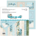 DEAR DIARY - FORGET-ME-NOT ZESTAW GŁÓWNY - ZESTAW PAPIERÓW DO SCRAPBOOKINGU 30X30CM - LEMONCRAFT