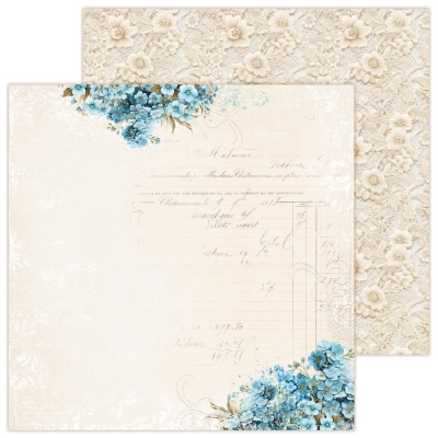 DEAR DIARY - FORGET-ME-NOT ZESTAW GŁÓWNY - ZESTAW PAPIERÓW DO SCRAPBOOKINGU 30X30CM - LEMONCRAFT