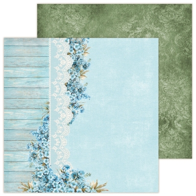 DEAR DIARY - FORGET-ME-NOT ZESTAW GŁÓWNY - ZESTAW PAPIERÓW DO SCRAPBOOKINGU 30X30CM - LEMONCRAFT